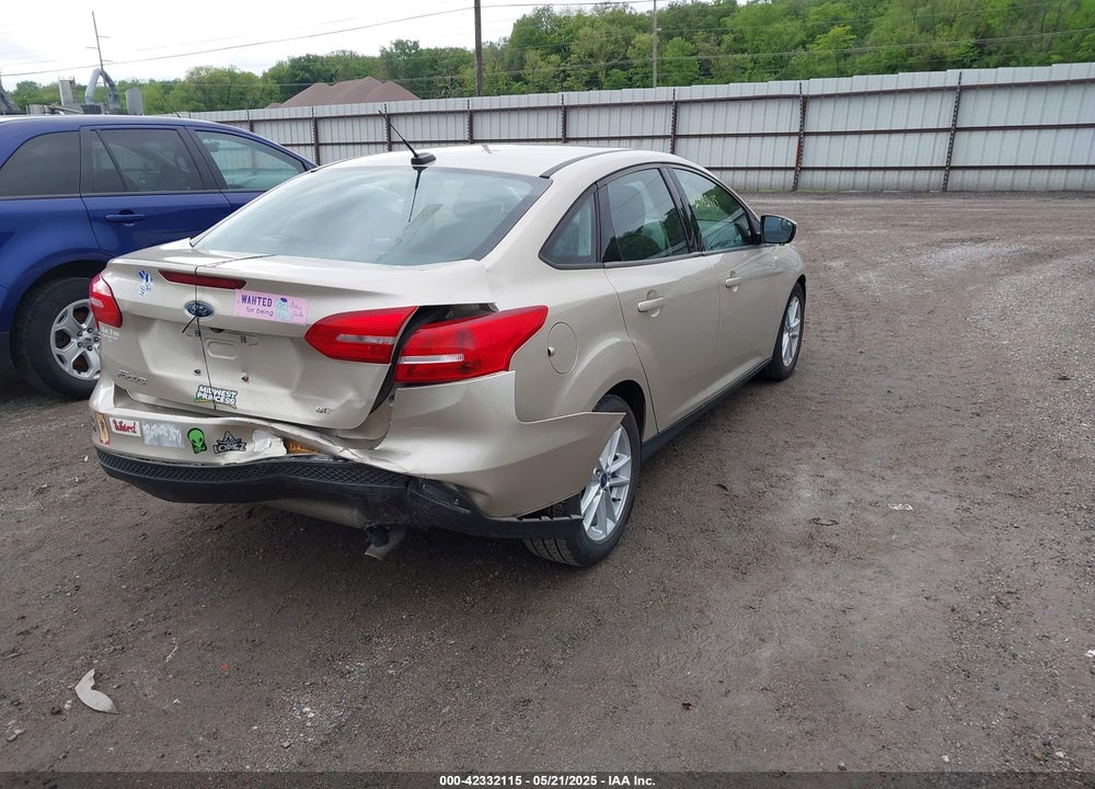 2017 FORD FOCUS SE VIN: 1FADP3F29HL339606