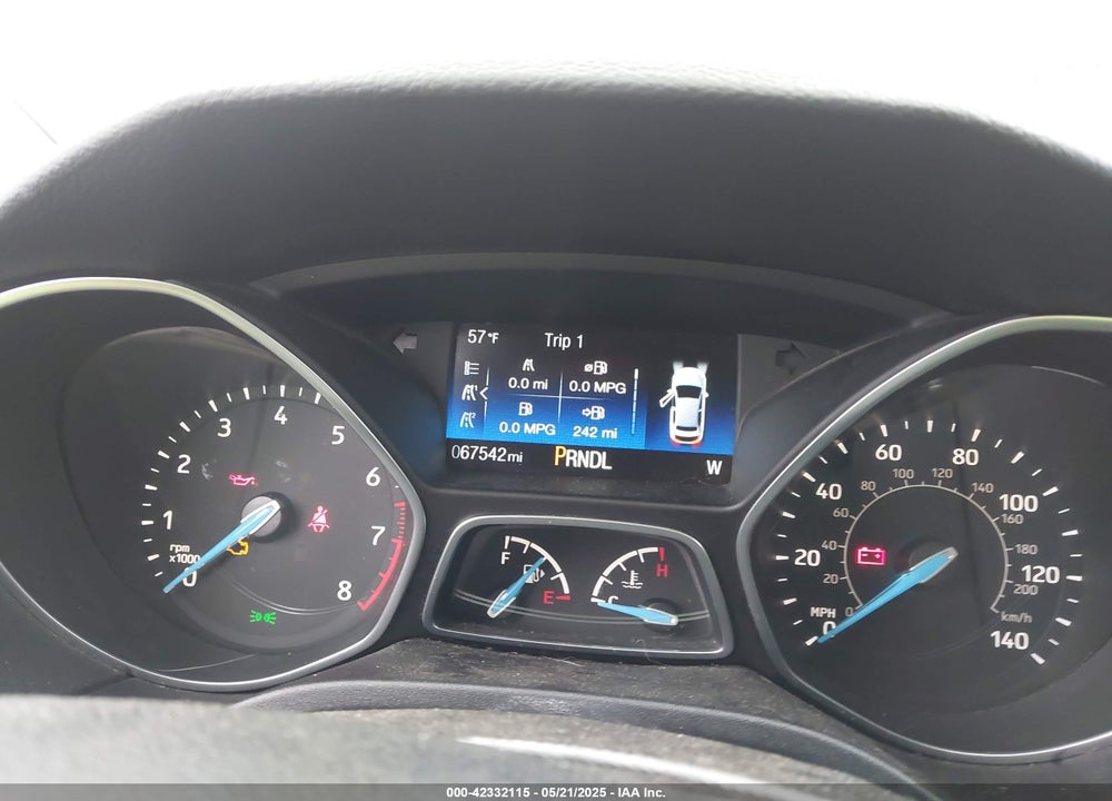 2017 FORD FOCUS SE VIN: 1FADP3F29HL339606