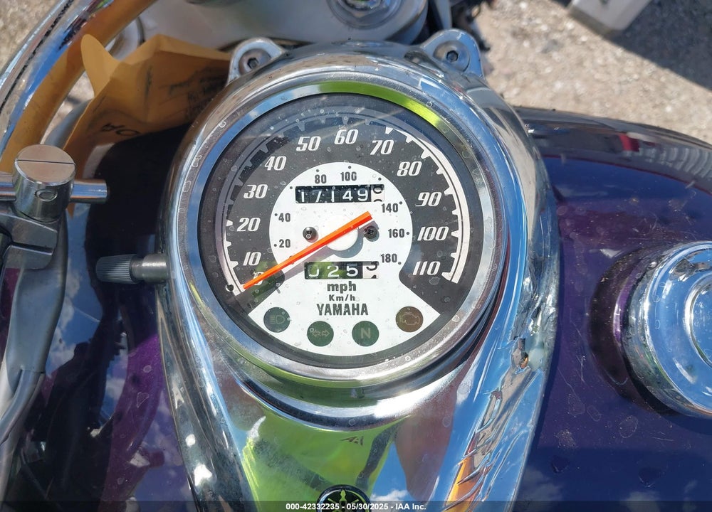 2002 YAMAHA XVS65 A VIN: JYAVM01E92A039117