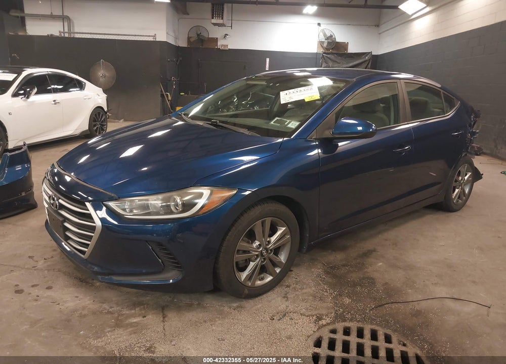 2017 HYUNDAI ELANTRA SE VIN: 5NPD84LF6HH107943