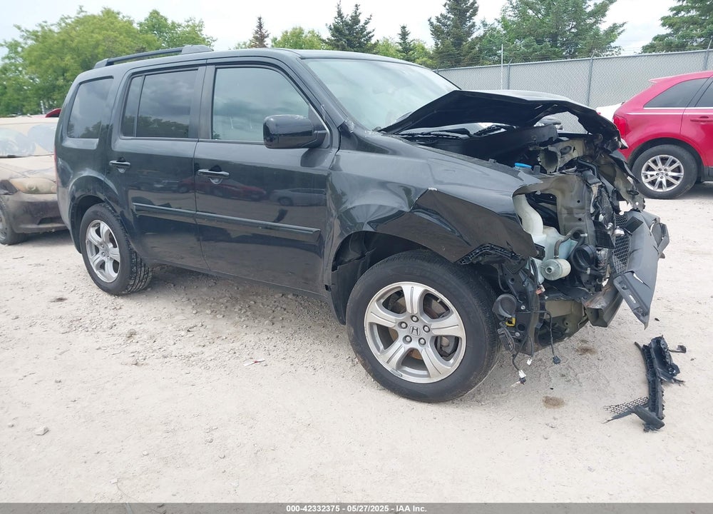2013 HONDA PILOT EX-L VIN: 5FNYF4H54DB019652