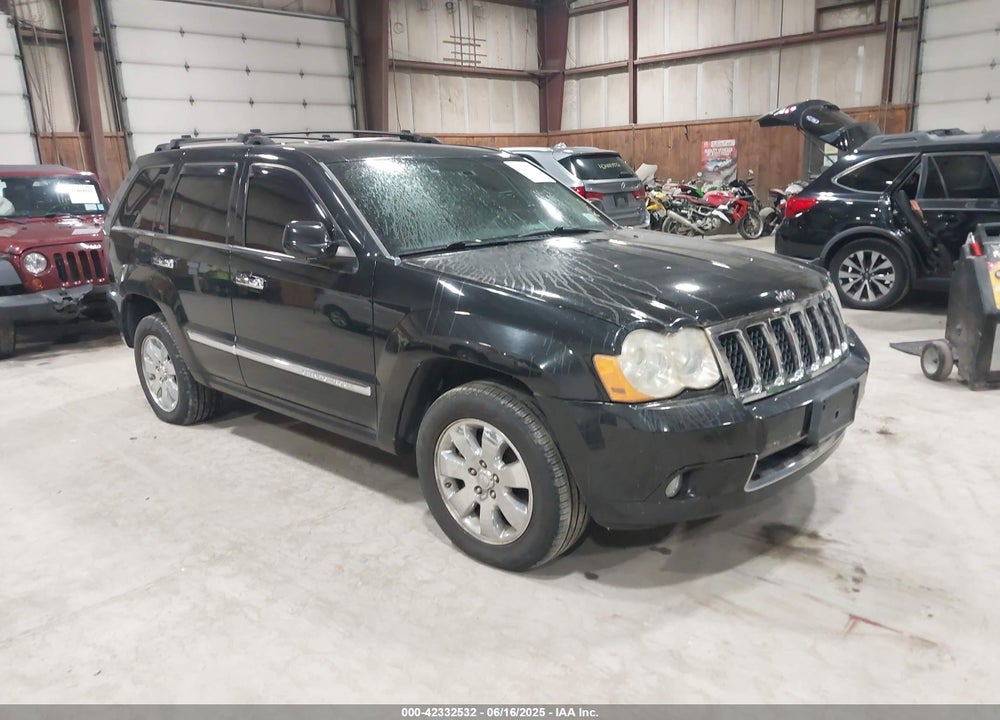 2008 JEEP GRAND CHEROKEE OVERLAND VIN: 1J8HR68208C224177