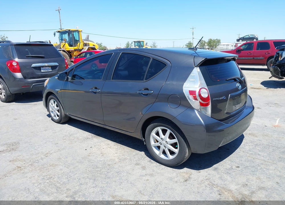 2012 TOYOTA PRIUS C FOUR/ONE/THREE/TWO VIN: JTDKDTB34C1015136
