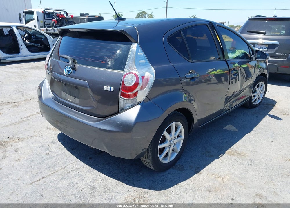 2012 TOYOTA PRIUS C FOUR/ONE/THREE/TWO VIN: JTDKDTB34C1015136