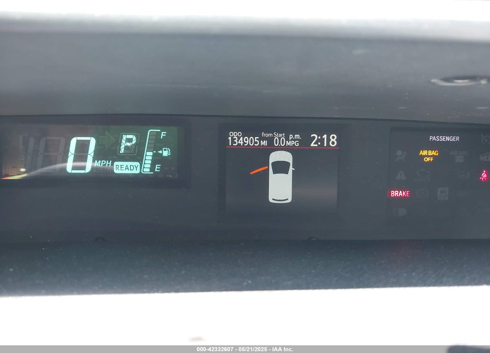 2012 TOYOTA PRIUS C FOUR/ONE/THREE/TWO VIN: JTDKDTB34C1015136