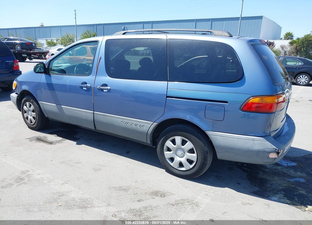 1999 TOYOTA SIENNA LE/XLE VIN: 4T3ZF13C6XU159760