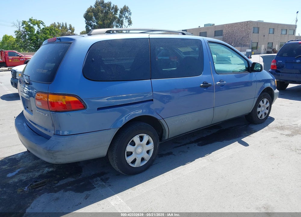 1999 TOYOTA SIENNA LE/XLE VIN: 4T3ZF13C6XU159760
