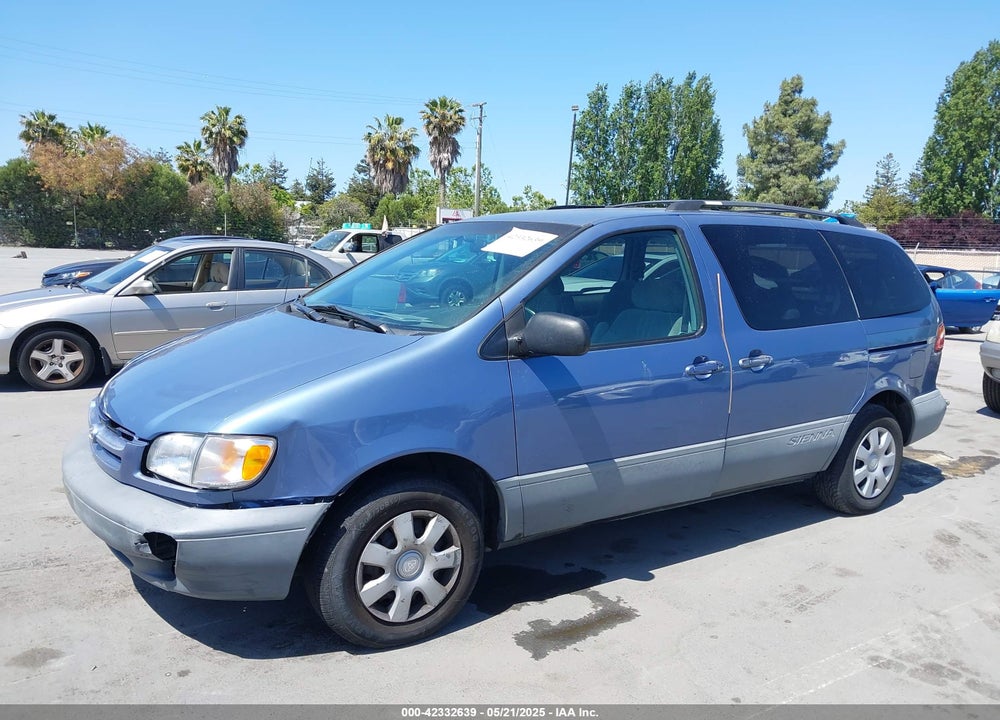 1999 TOYOTA SIENNA LE/XLE VIN: 4T3ZF13C6XU159760