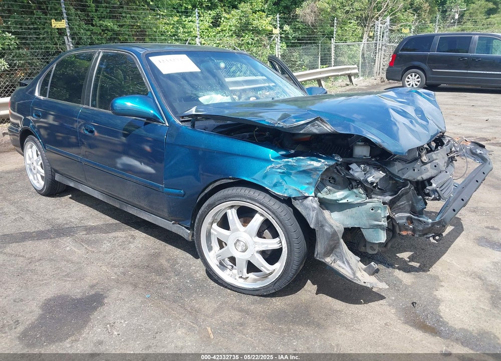 1997 HONDA CIVIC LX VIN: 2HGEJ6671VH574878