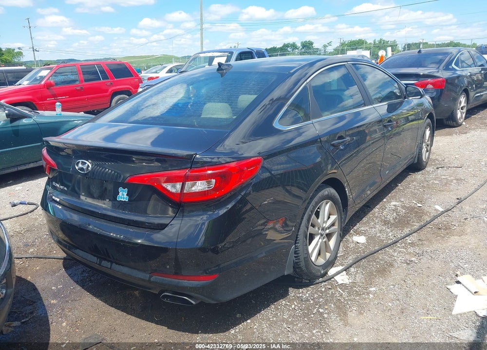 2016 HYUNDAI SONATA SE VIN: 5NPE24AF1GH308334