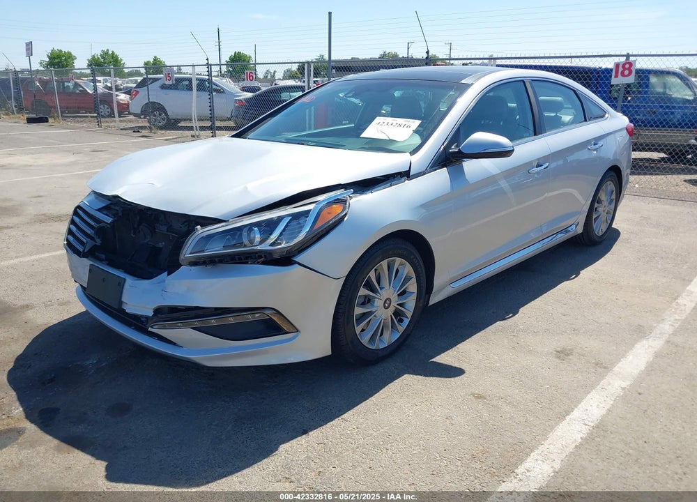 2015 HYUNDAI SONATA LIMITED VIN: 5NPE34AF9FH076643
