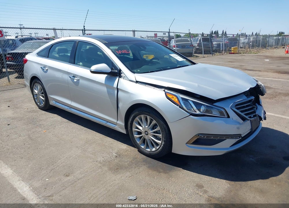 2015 HYUNDAI SONATA LIMITED VIN: 5NPE34AF9FH076643