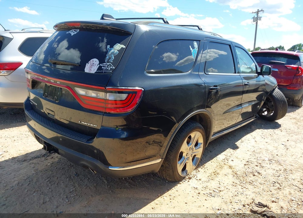 2015 DODGE DURANGO VIN: 1C4RDJDG0FC147807