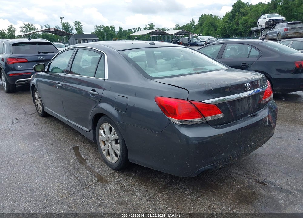 2011 TOYOTA AVALON VIN: 4T1BK3DBXBU379130