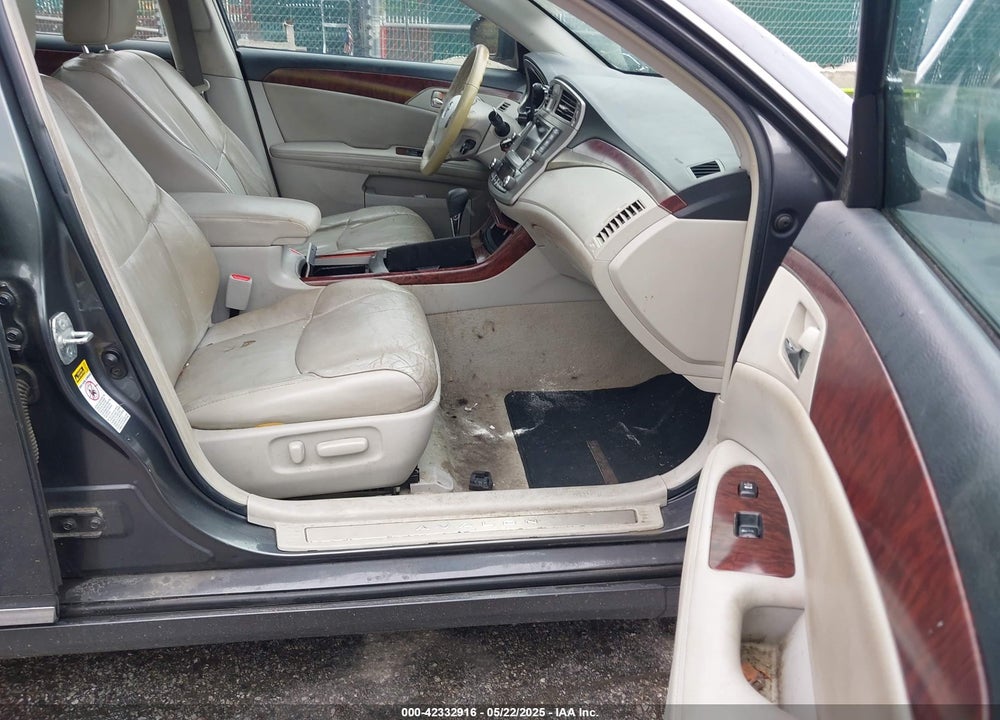 2011 TOYOTA AVALON VIN: 4T1BK3DBXBU379130