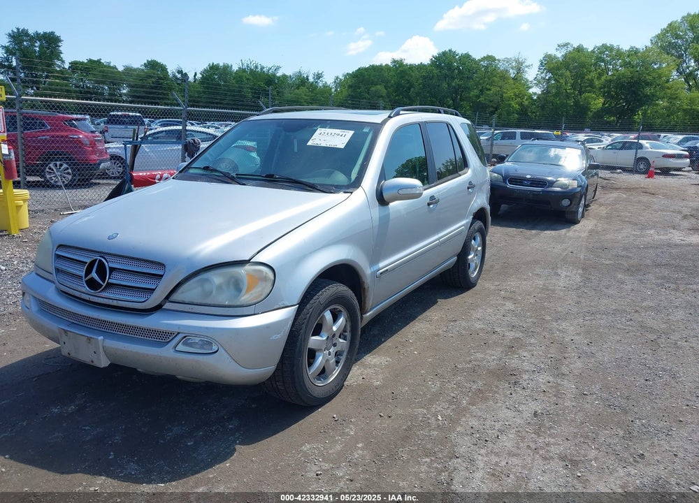 2004 MERCEDES-BENZ ML 350 4MATIC VIN: 4JGAB57E04A473504