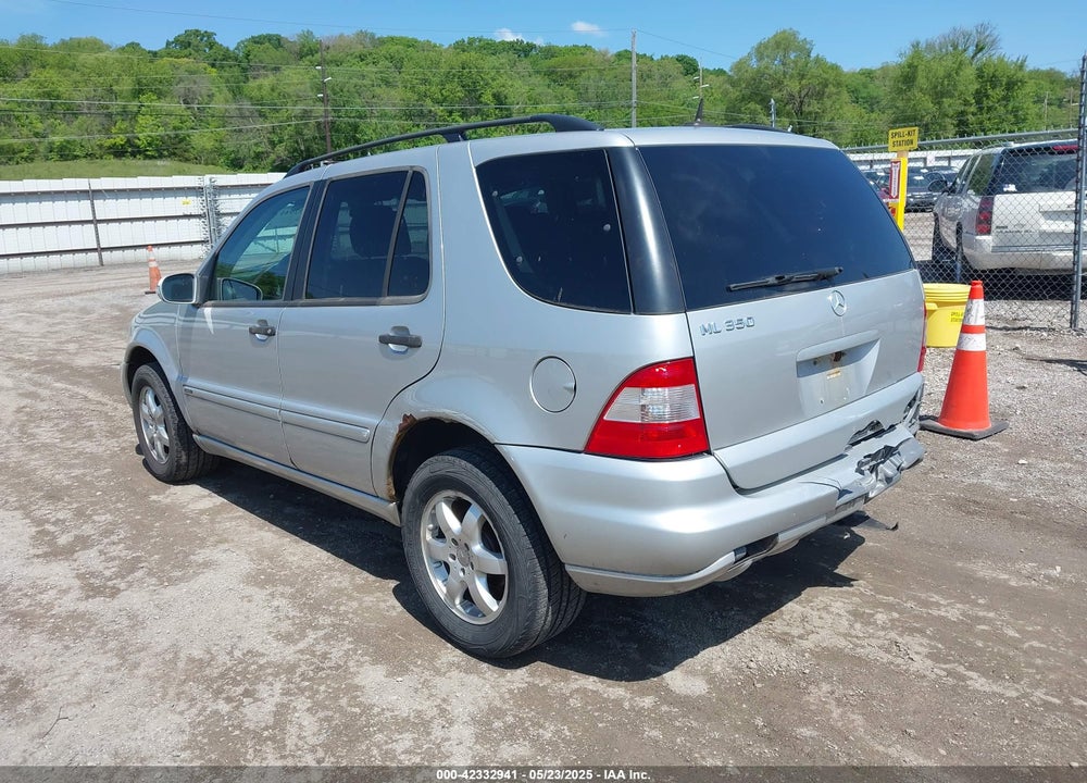 2004 MERCEDES-BENZ ML 350 4MATIC VIN: 4JGAB57E04A473504
