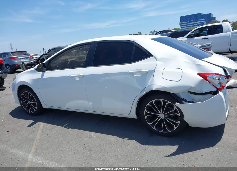 2016 TOYOTA COROLLA S PLUS VIN: 5YFBURHE5GP378218