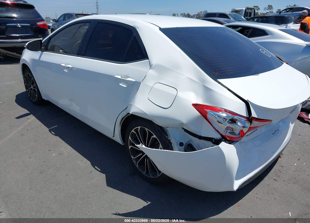 2016 TOYOTA COROLLA S PLUS VIN: 5YFBURHE5GP378218