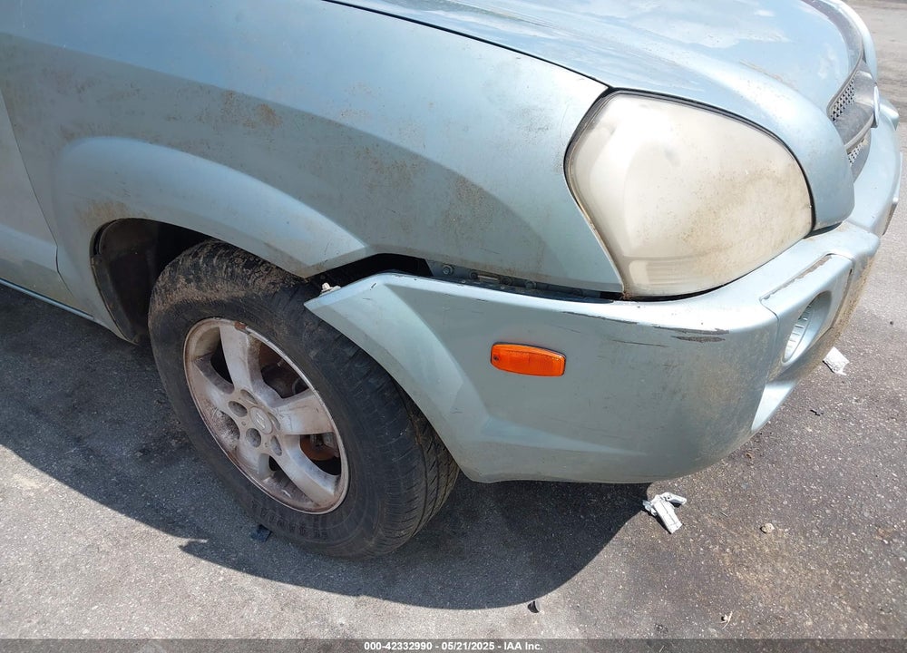 2007 HYUNDAI TUCSON VIN: KM8JM12B57U524143