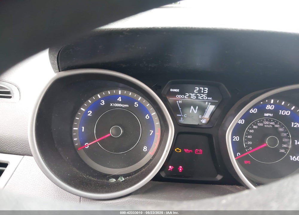 2013 HYUNDAI ELANTRA VIN: KMHDH4AE8DU758688