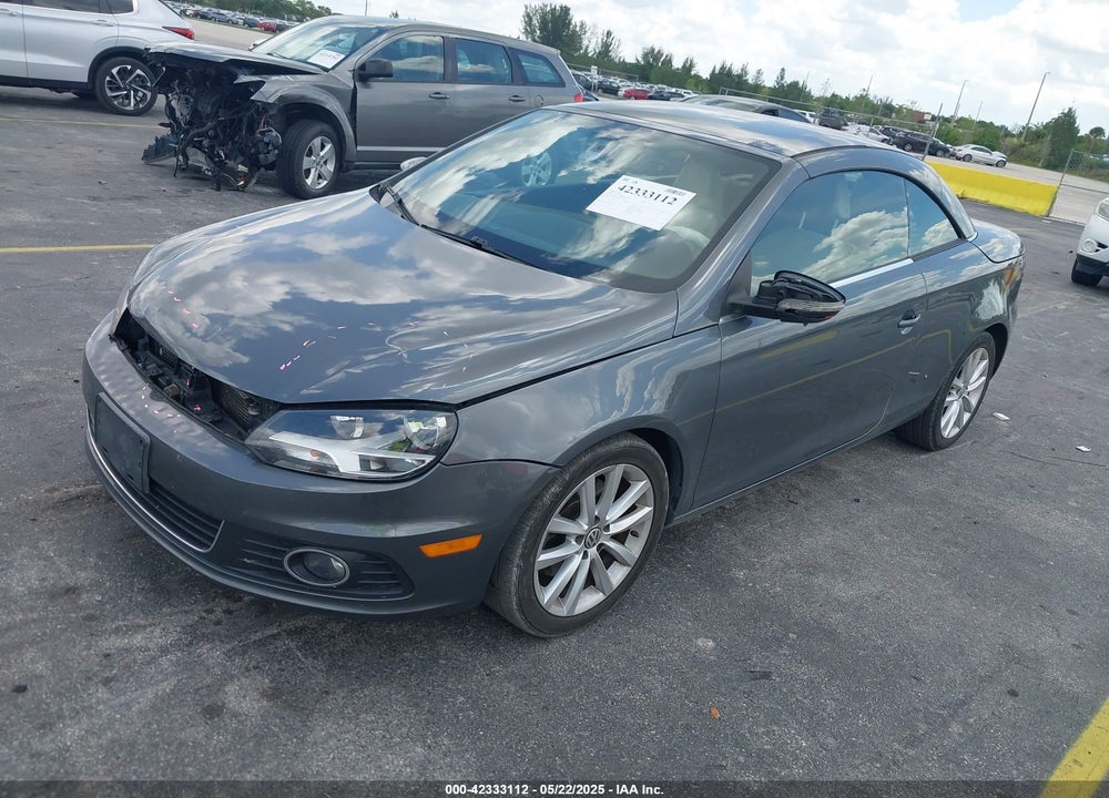 2014 VOLKSWAGEN EOS VIN: WVWBW8AH2EV000313