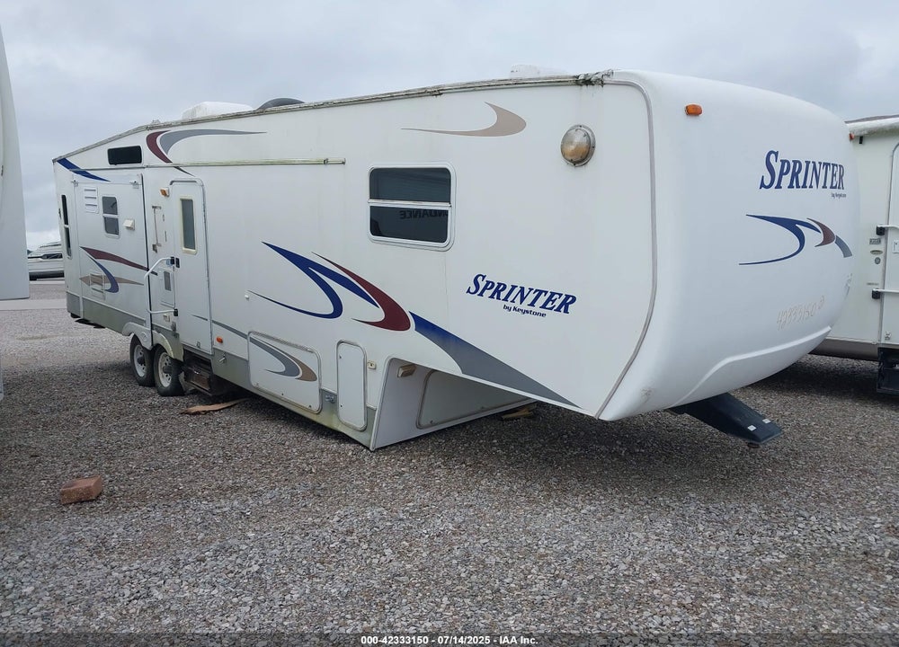 2005 KEYSTONE SPRINTER OTHER VIN: 4YDF327235A219666
