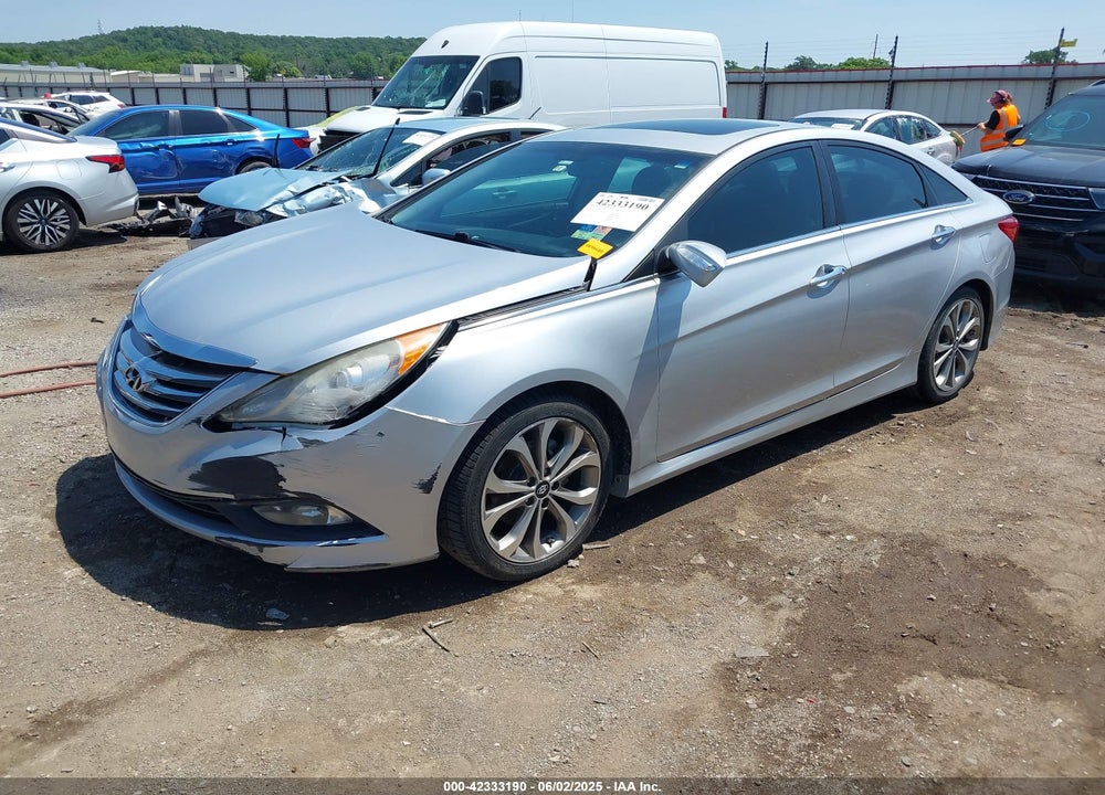 2014 HYUNDAI SONATA VIN: 5NPEC4AB3EH813752