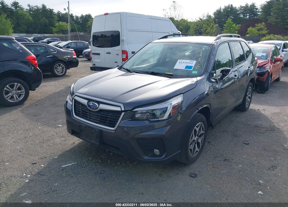 2021 SUBARU FORESTER VIN: JF2SKAFC7MH510834