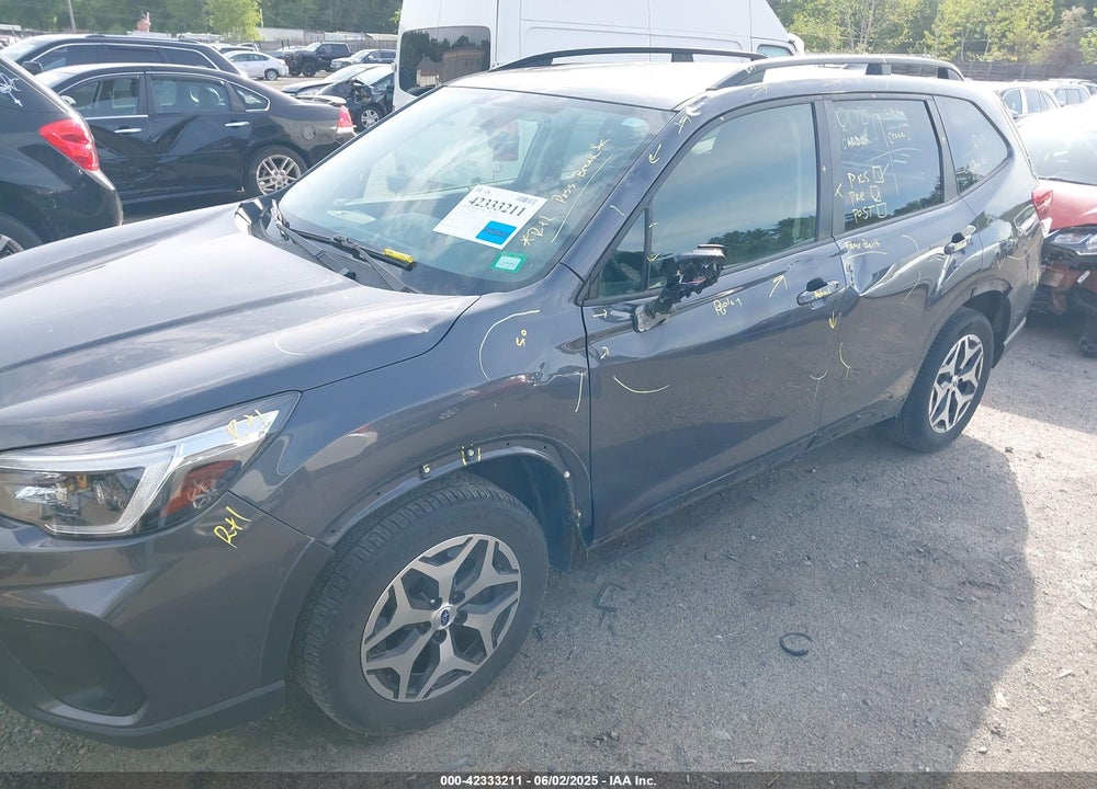 2021 SUBARU FORESTER VIN: JF2SKAFC7MH510834