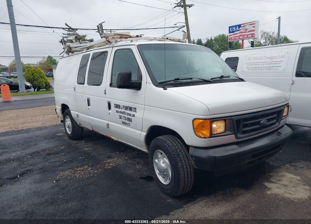 2007 FORD E-250 COMMERCIAL/RECREATIONAL VIN: 1FTNE24L57DA71009