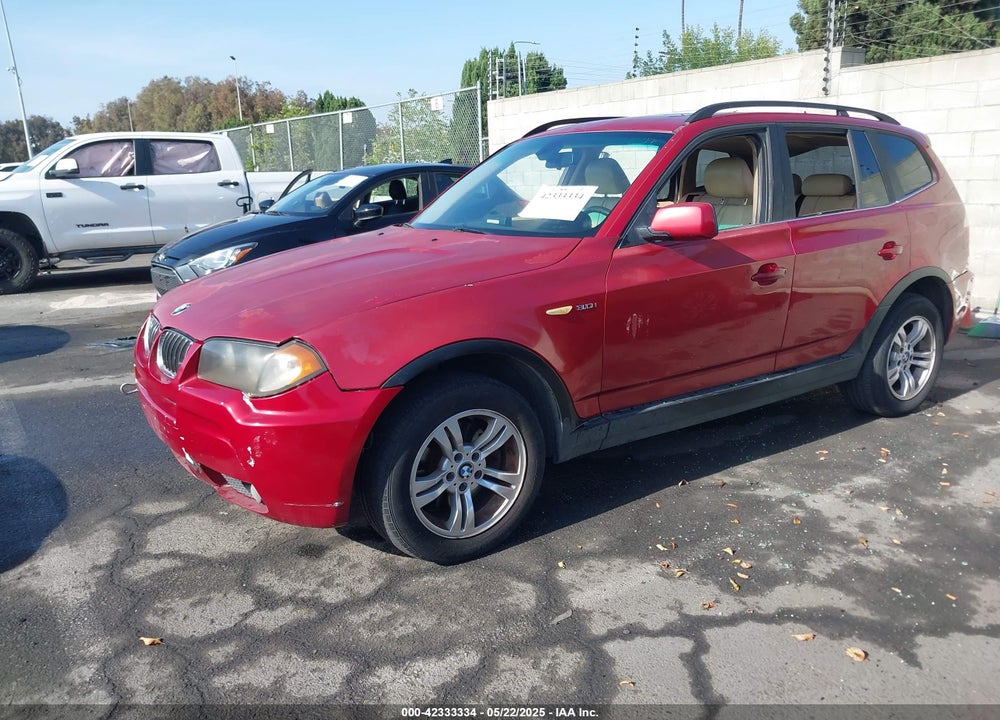 2006 BMW X3 3.0I VIN: WBXPA93446WG86523