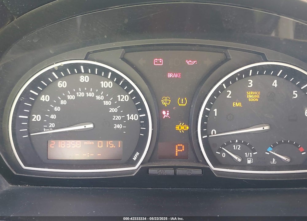 2006 BMW X3 3.0I VIN: WBXPA93446WG86523