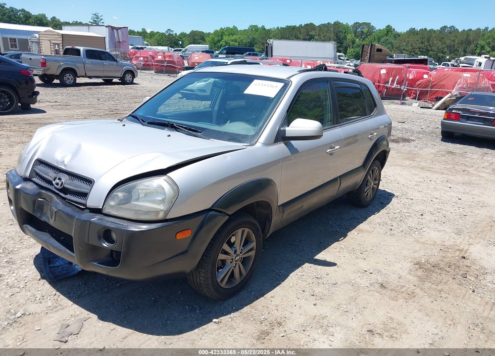 2005 HYUNDAI TUCSON GLS/LX VIN: KM8JN12D85U084947