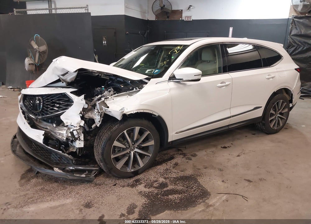 2025 ACURA MDX VIN: 5J8YE1H46SL011881
