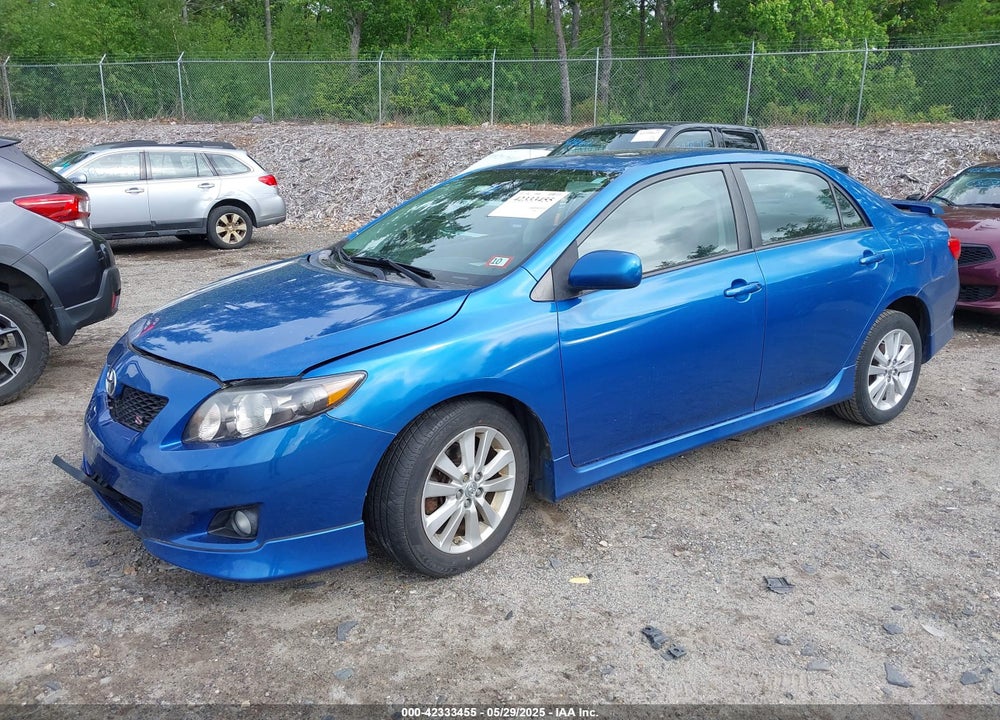 2009 TOYOTA COROLLA VIN: 2T1BU40E09C142724