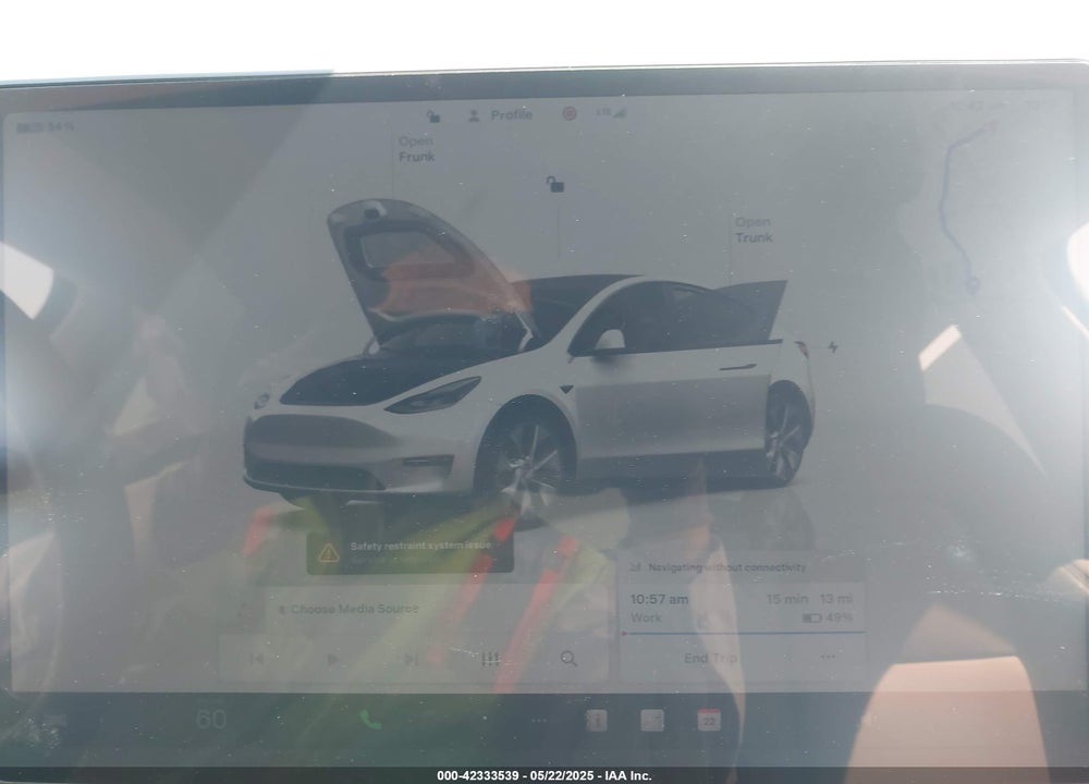2023 TESLA MODEL Y VIN: 7SAYGDEE1PA191255
