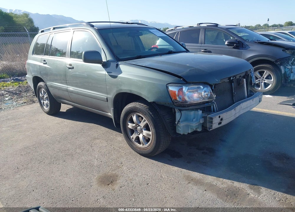 2005 TOYOTA HIGHLANDER V6 VIN: JTEEP21A450074383