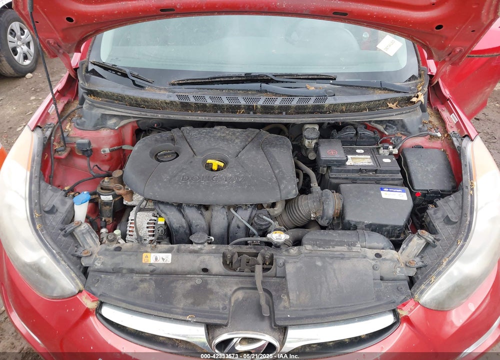 2013 HYUNDAI ELANTRA VIN: KMHDH4AE6DU945363