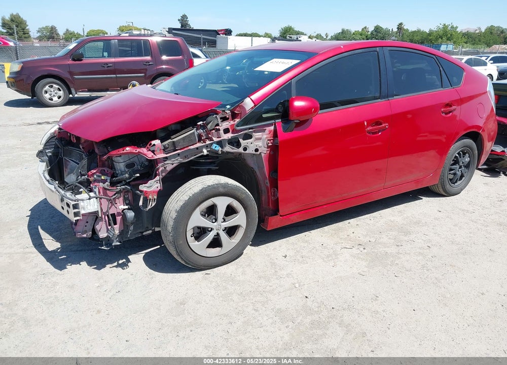 2013 TOYOTA PRIUS TWO VIN: JTDKN3DU7D1698244