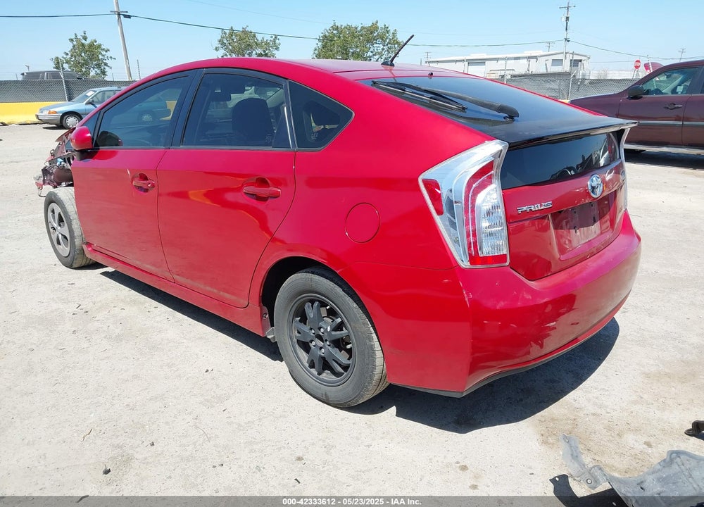 2013 TOYOTA PRIUS TWO VIN: JTDKN3DU7D1698244