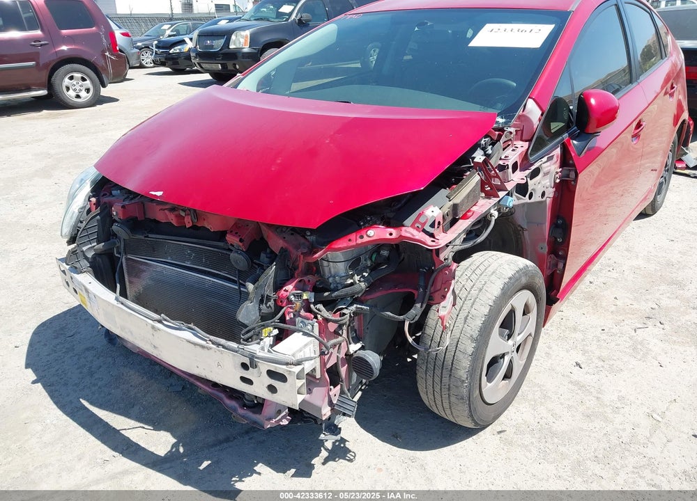 2013 TOYOTA PRIUS TWO VIN: JTDKN3DU7D1698244