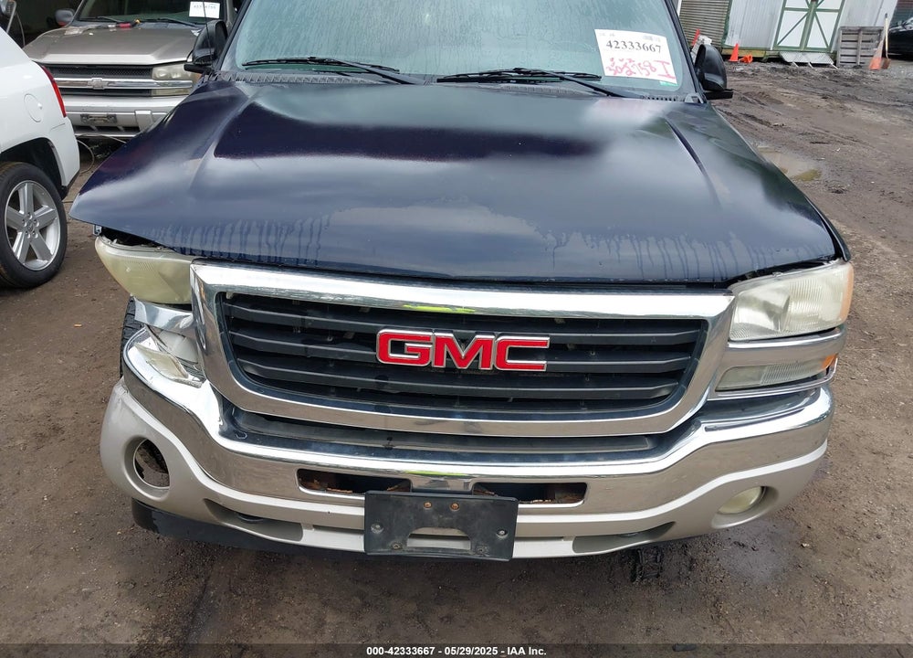 2005 GMC SIERRA 1500 SLE VIN: 1GTEK19B25Z157848