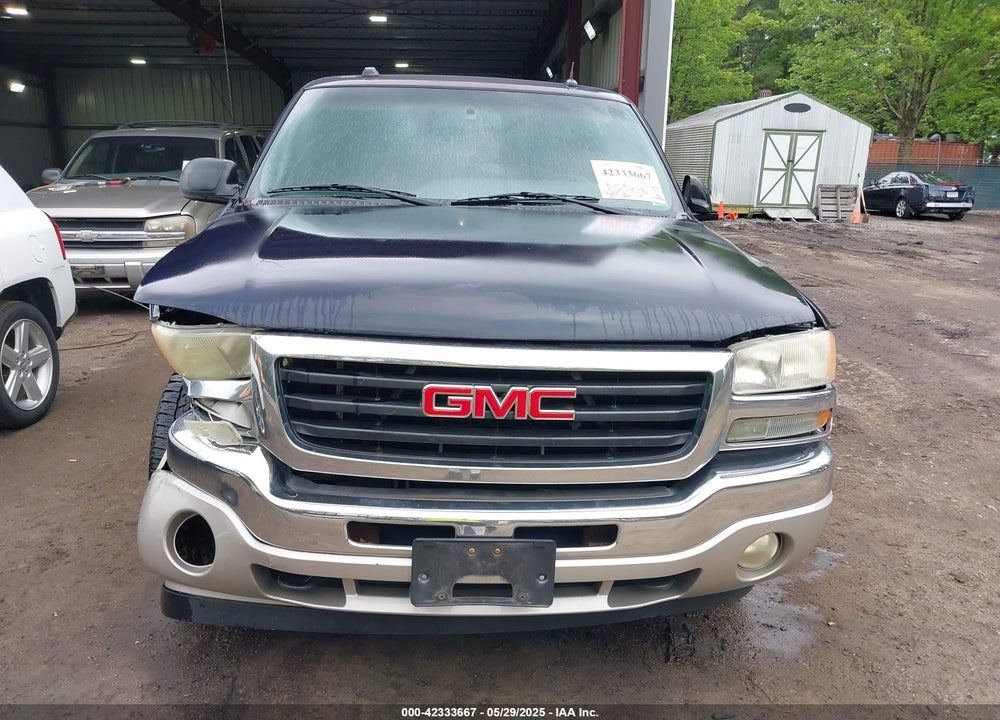 2005 GMC SIERRA 1500 SLE VIN: 1GTEK19B25Z157848