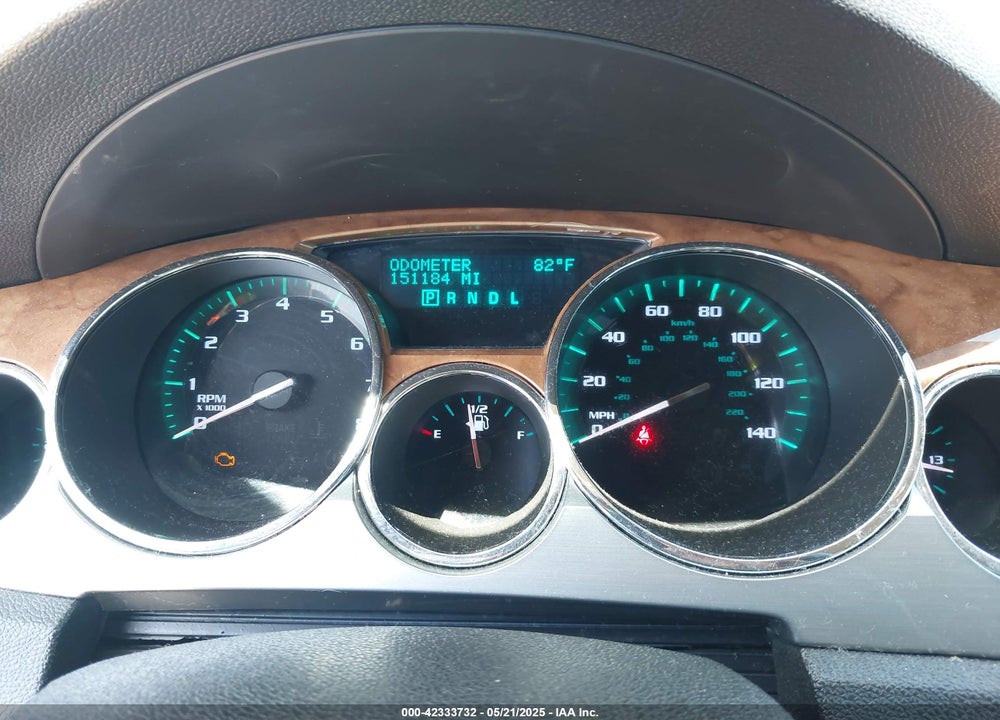2012 BUICK ENCLAVE VIN: 5GAKRCED7CJ257443