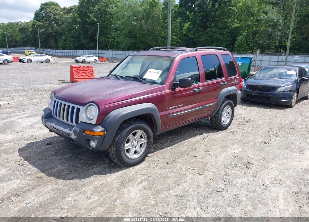 2002 JEEP LIBERTY SPORT VIN: 1J4GL48K02W208750