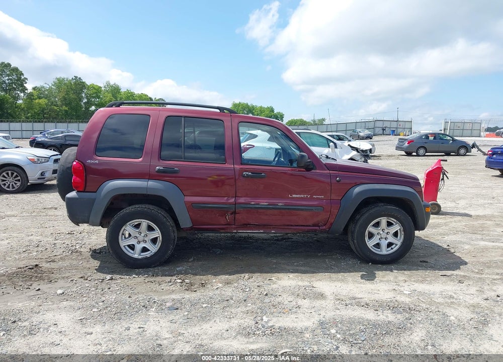 2002 JEEP LIBERTY SPORT VIN: 1J4GL48K02W208750