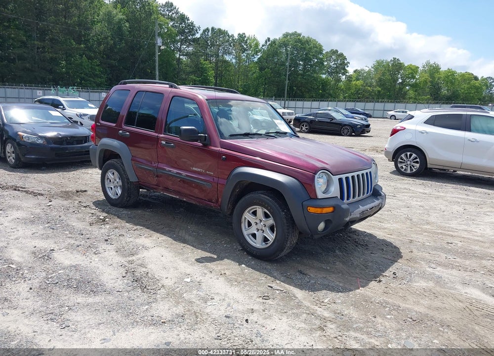 2002 JEEP LIBERTY SPORT VIN: 1J4GL48K02W208750
