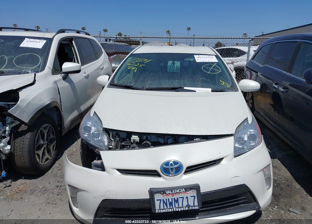 2015 TOYOTA PRIUS TWO VIN: JTDKN3DU8F1993386