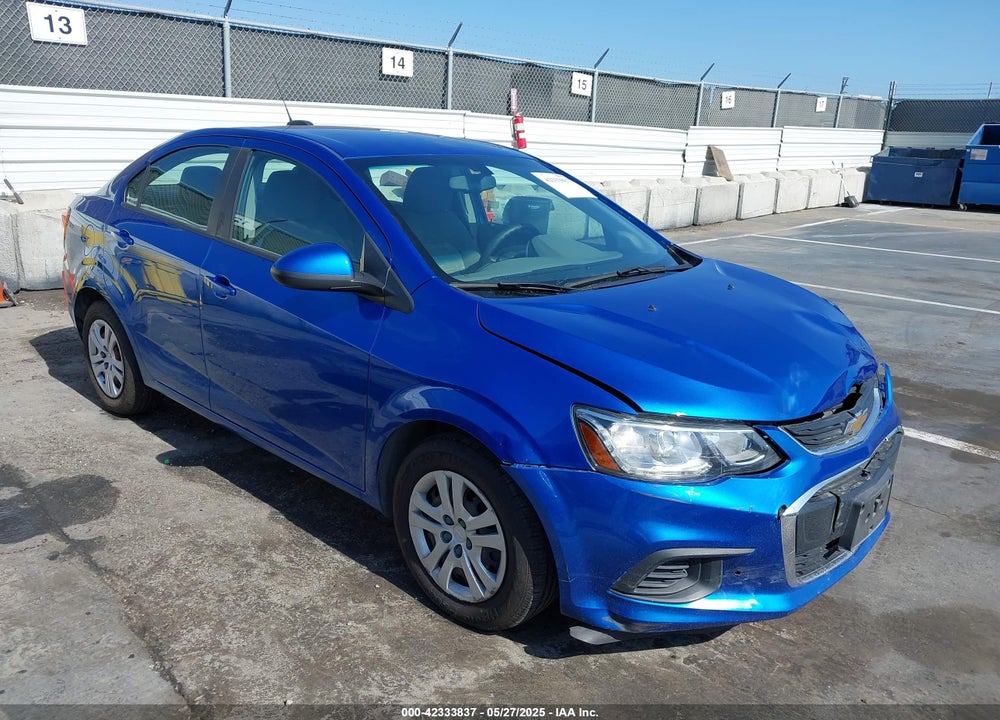 2019 CHEVROLET SONIC LS AUTO VIN: 1G1JB5SBXK4135968